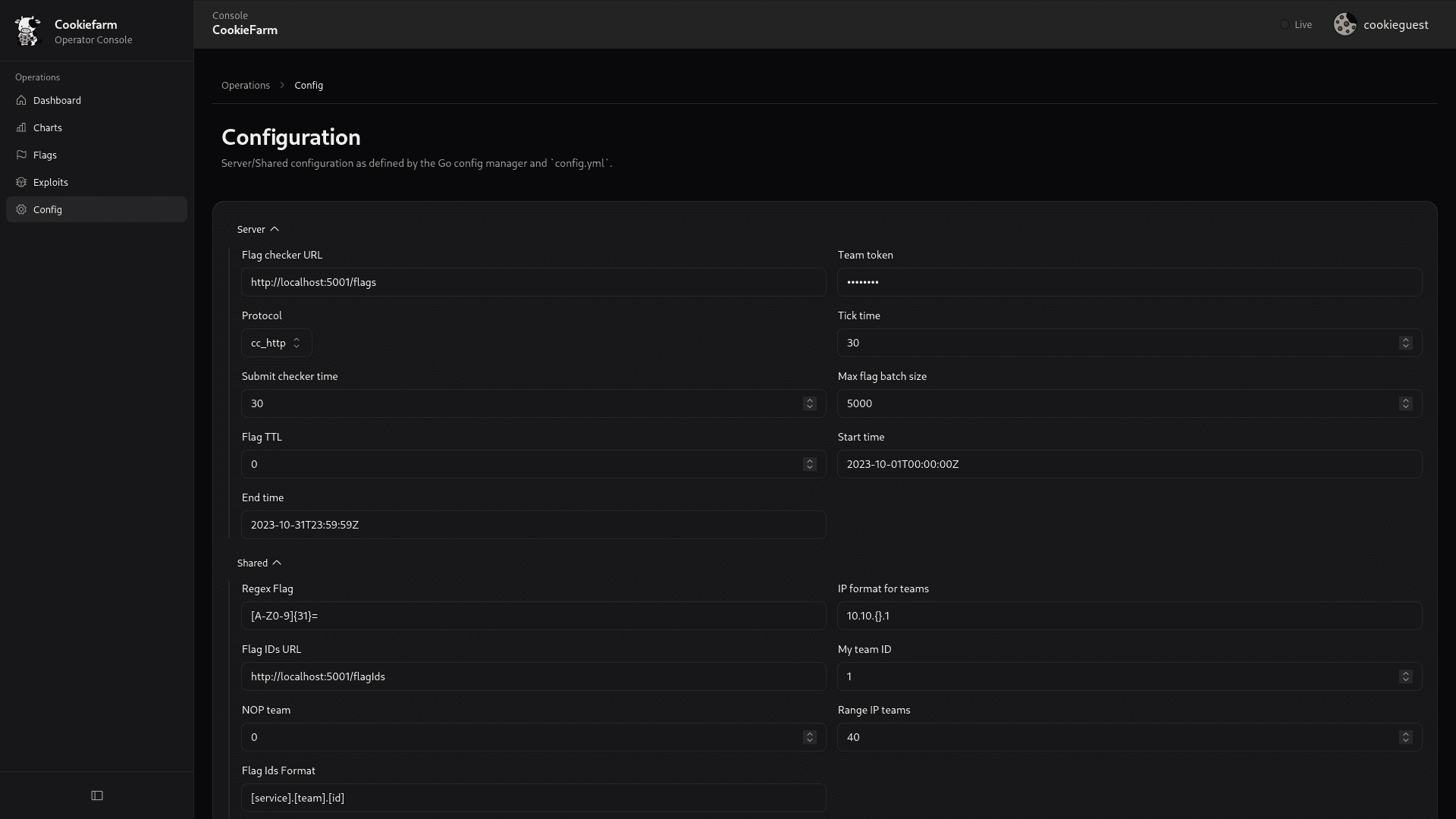 Dashboard Overview