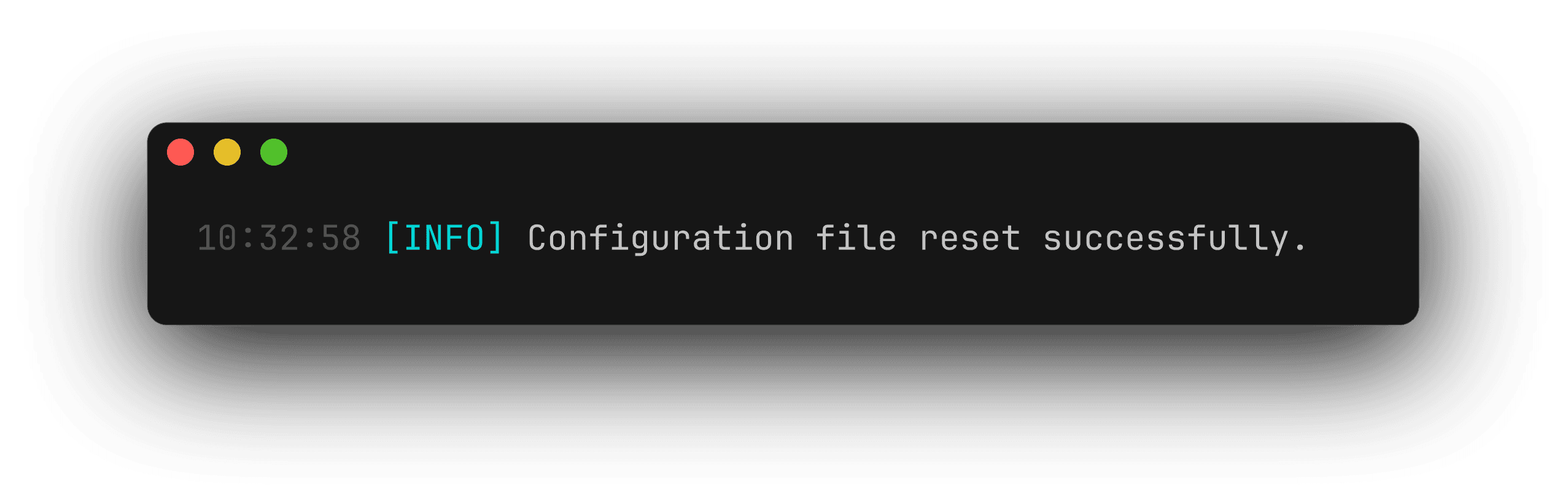 ckc config reset example