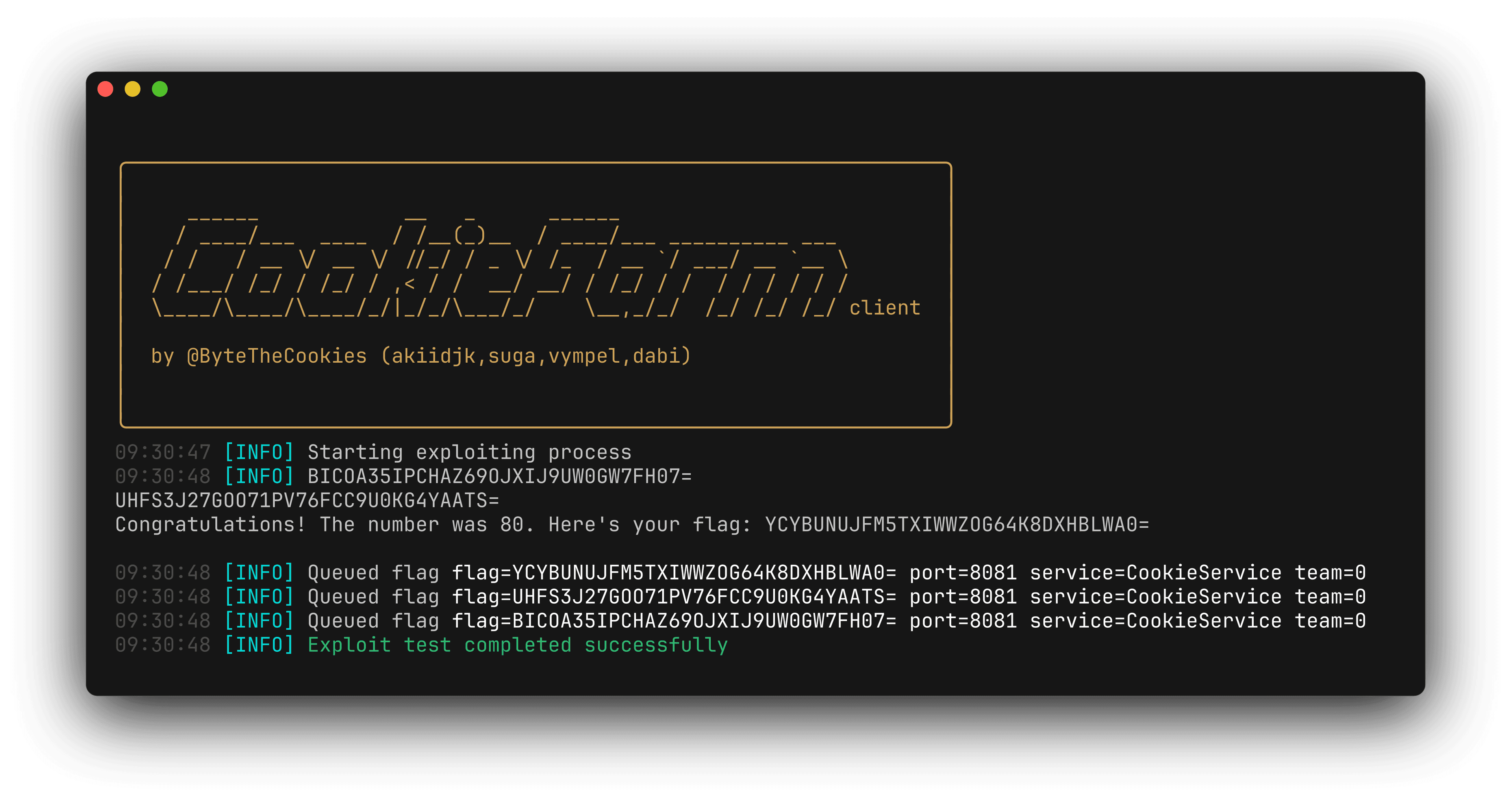 ckc exploit test example